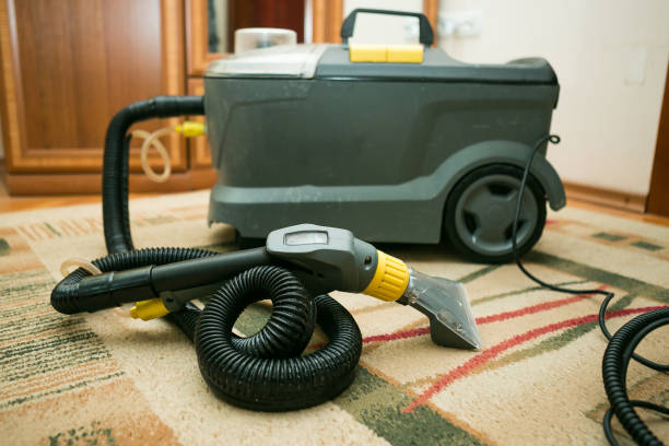 Mattress being deep cleaned and sanitised
